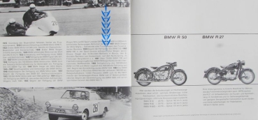 BMW Modelprogram 1963 Carbrochure (5389)